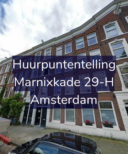Foto gevel Huurpuntentelling voor Marnixkade 29-H, Amsterdam