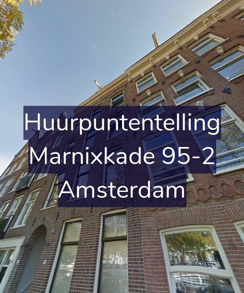 Foto gevel Huurpuntentelling voor Marnixkade 95-2, Amsterdam