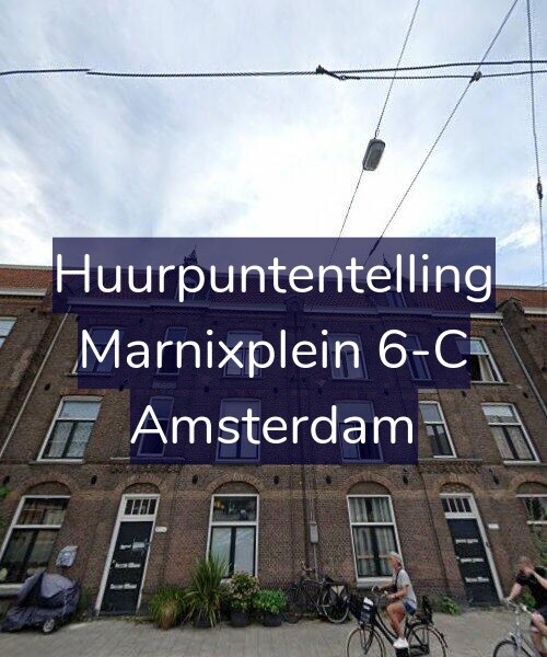 Foto gevel Huurpuntentelling voor Marnixplein 6-C, Amsterdam
