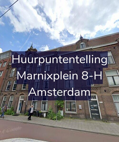 Foto gevel Huurpuntentelling voor Marnixplein 8-H, Amsterdam