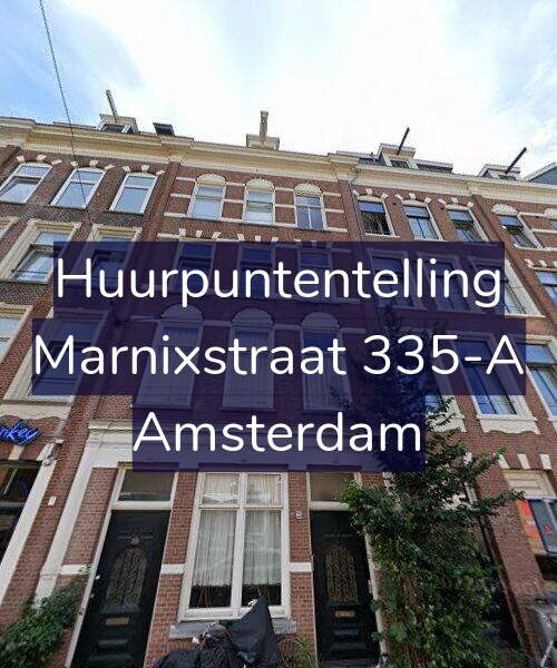 Foto gevel Huurpuntentelling voor Marnixstraat 335-A, Amsterdam