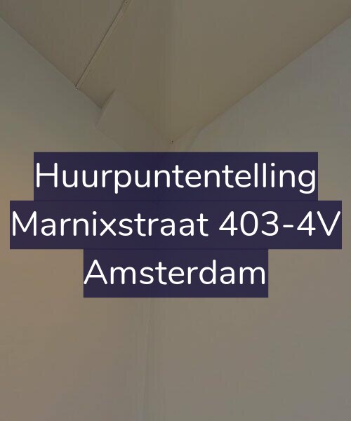 Foto gevel Huurpuntentelling voor Marnixstraat 403-4V, Amsterdam
