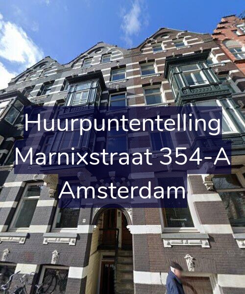 Foto gevel Huurpuntentelling voor Marnixstraat 354-A, Amsterdam