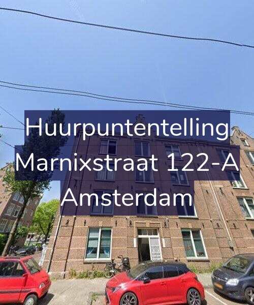 Foto gevel Huurpuntentelling voor Marnixstraat 122-A, Amsterdam
