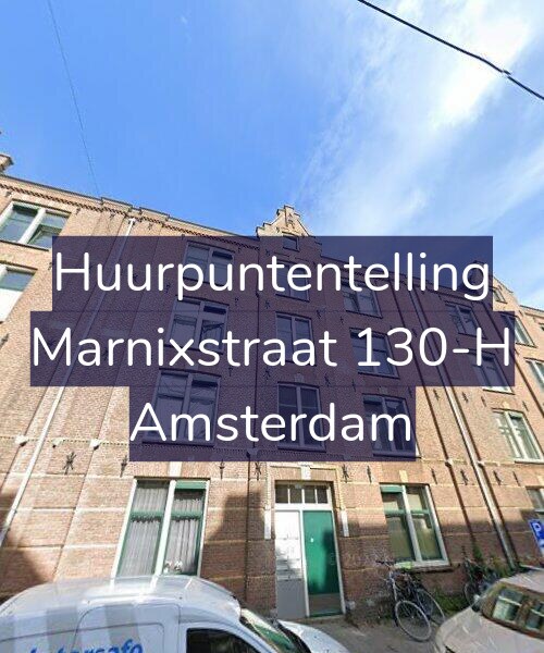Foto gevel Huurpuntentelling voor Marnixstraat 130-H, Amsterdam