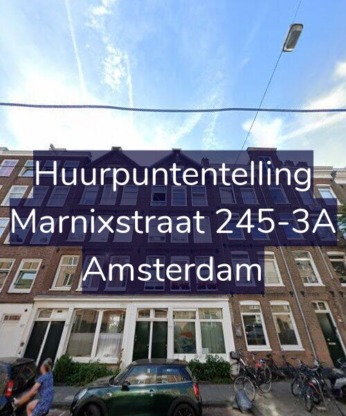Foto gevel Huurpuntentelling voor Marnixstraat 245-3A, Amsterdam