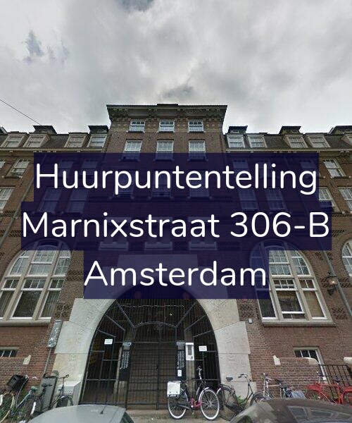 Foto gevel Huurpuntentelling voor Marnixstraat 306-B, Amsterdam
