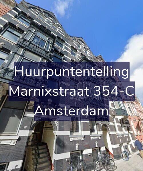 Foto gevel Huurpuntentelling voor Marnixstraat 354-C, Amsterdam