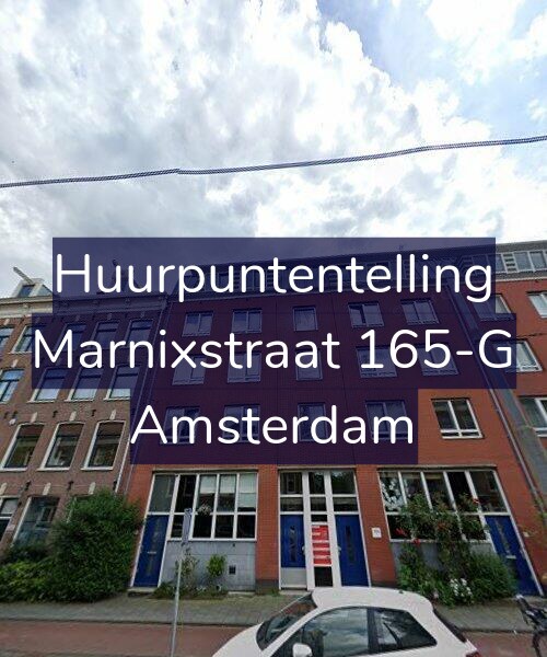 Foto gevel Huurpuntentelling voor Marnixstraat 165-G, Amsterdam
