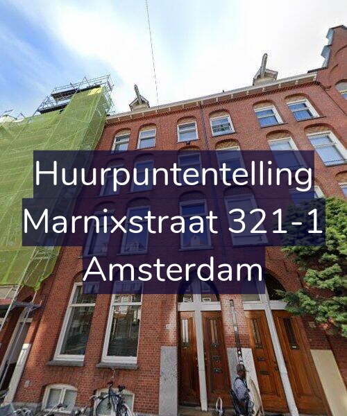 Foto gevel Huurpuntentelling voor Marnixstraat 321-1, Amsterdam