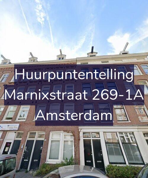 Foto gevel Huurpuntentelling voor Marnixstraat 269-1A, Amsterdam