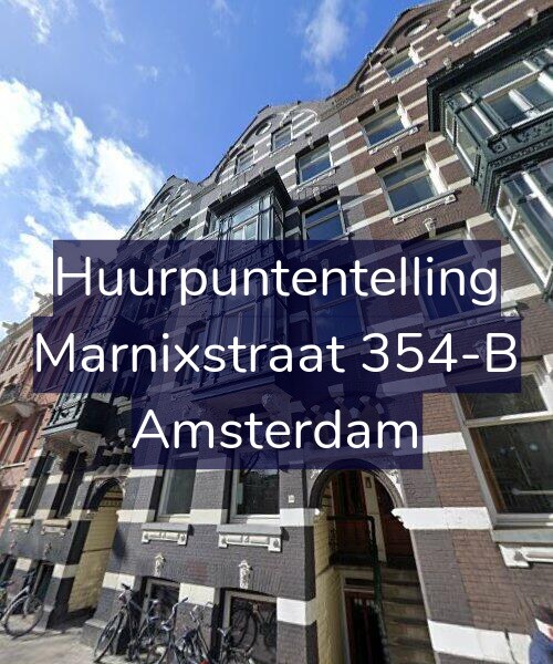 Foto gevel Huurpuntentelling voor Marnixstraat 354-B, Amsterdam