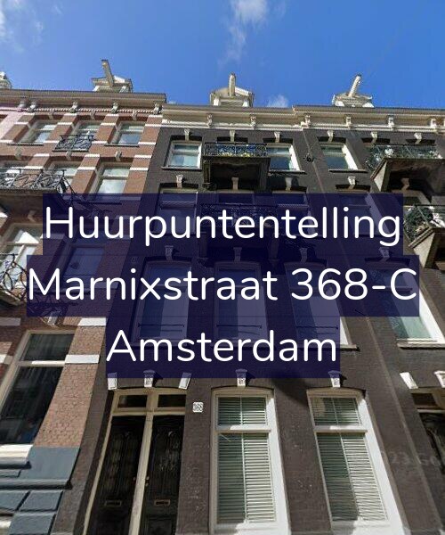 Foto gevel Huurpuntentelling voor Marnixstraat 368-C, Amsterdam