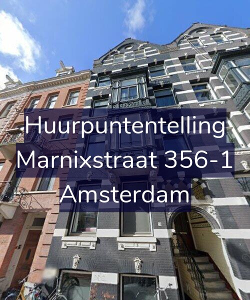 Foto gevel Huurpuntentelling voor Marnixstraat 356-1, Amsterdam