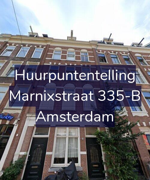 Foto gevel Huurpuntentelling voor Marnixstraat 335-B, Amsterdam