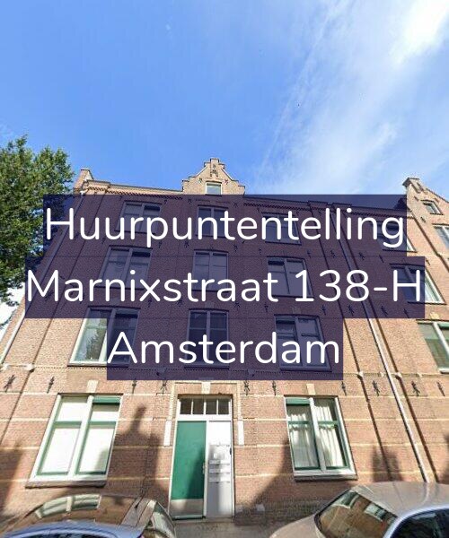 Foto gevel Huurpuntentelling voor Marnixstraat 138-H, Amsterdam