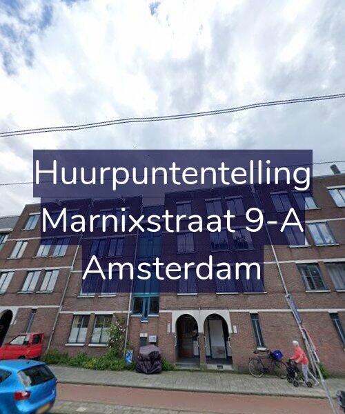 Foto gevel Huurpuntentelling voor Marnixstraat 9-A, Amsterdam