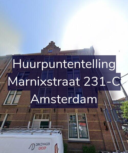 Foto gevel Huurpuntentelling voor Marnixstraat 231-C, Amsterdam