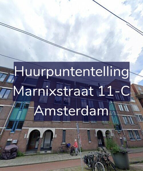 Foto gevel Huurpuntentelling voor Marnixstraat 11-C, Amsterdam