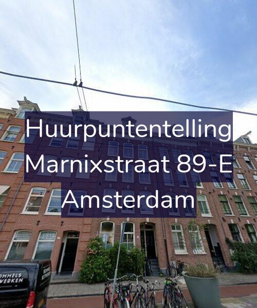 Foto gevel Huurpuntentelling voor Marnixstraat 89-E, Amsterdam