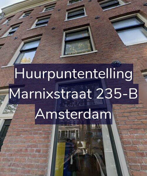 Foto gevel Huurpuntentelling voor Marnixstraat 235-B, Amsterdam