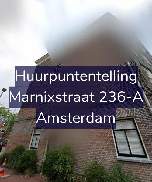 Foto gevel Huurpuntentelling voor Marnixstraat 236-A, Amsterdam