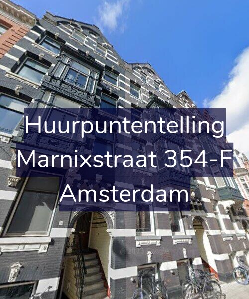 Foto gevel Huurpuntentelling voor Marnixstraat 354-F, Amsterdam