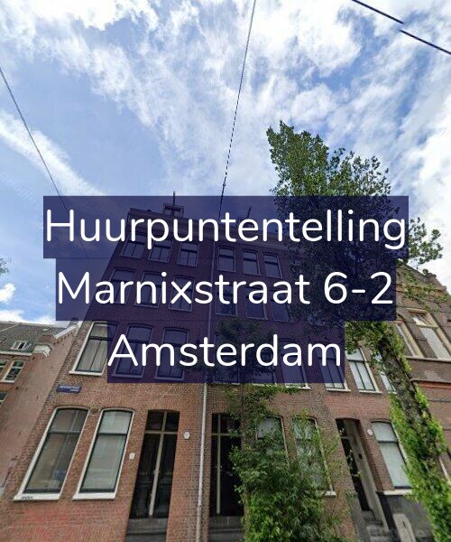 Foto gevel Huurpuntentelling voor Marnixstraat 6-2, Amsterdam