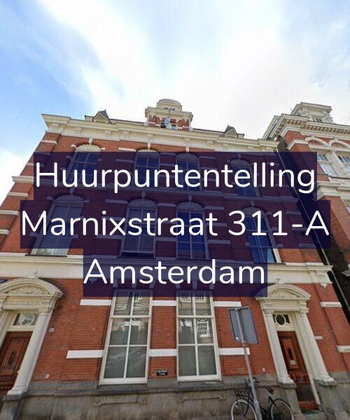 Foto gevel Huurpuntentelling voor Marnixstraat 311-A, Amsterdam