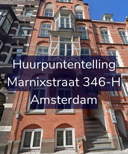 Foto gevel Huurpuntentelling voor Marnixstraat 346-H, Amsterdam