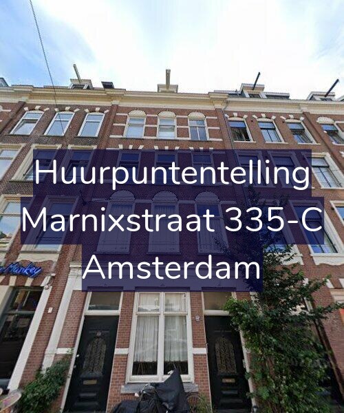 Foto gevel Huurpuntentelling voor Marnixstraat 335-C, Amsterdam