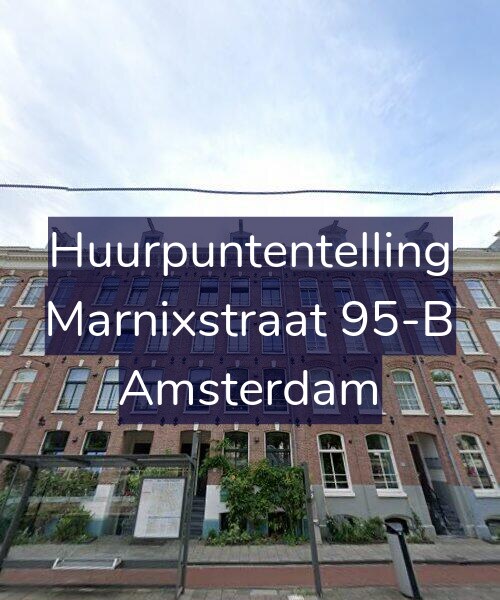 Foto gevel Huurpuntentelling voor Marnixstraat 95-B, Amsterdam