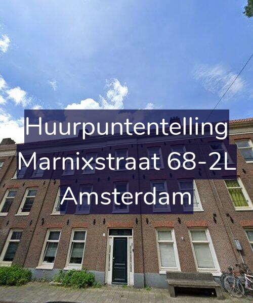 Foto gevel Huurpuntentelling voor Marnixstraat 68-2L, Amsterdam