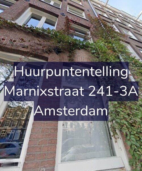 Foto gevel Huurpuntentelling voor Marnixstraat 241-3A, Amsterdam