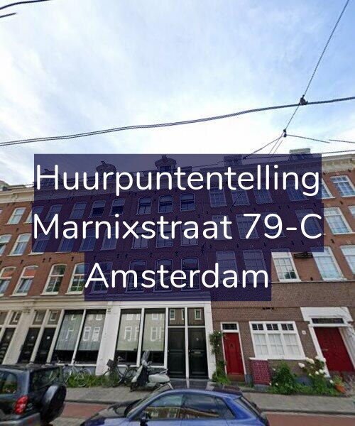 Foto gevel Huurpuntentelling voor Marnixstraat 79-C, Amsterdam