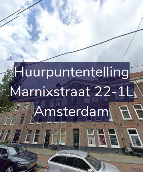 Foto gevel Huurpuntentelling voor Marnixstraat 22-1L, Amsterdam