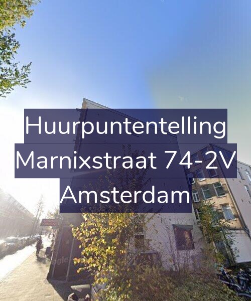 Foto gevel Huurpuntentelling voor Marnixstraat 74-2V, Amsterdam