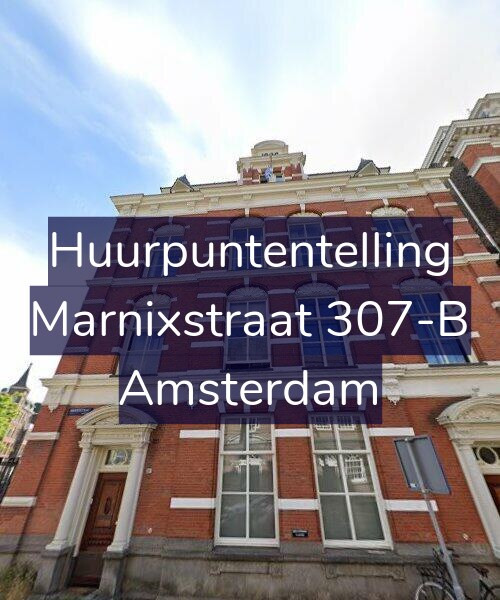 Foto gevel Huurpuntentelling voor Marnixstraat 307-B, Amsterdam