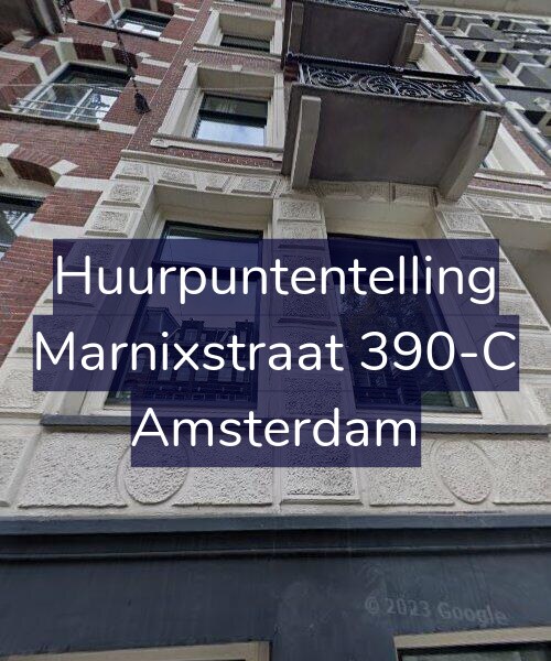 Foto gevel Huurpuntentelling voor Marnixstraat 390-C, Amsterdam