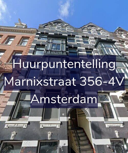 Foto gevel Huurpuntentelling voor Marnixstraat 356-4V, Amsterdam