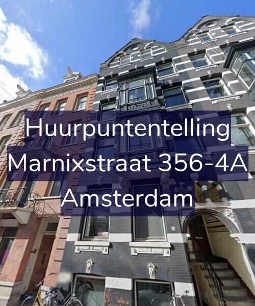 Foto gevel Huurpuntentelling voor Marnixstraat 356-4A, Amsterdam