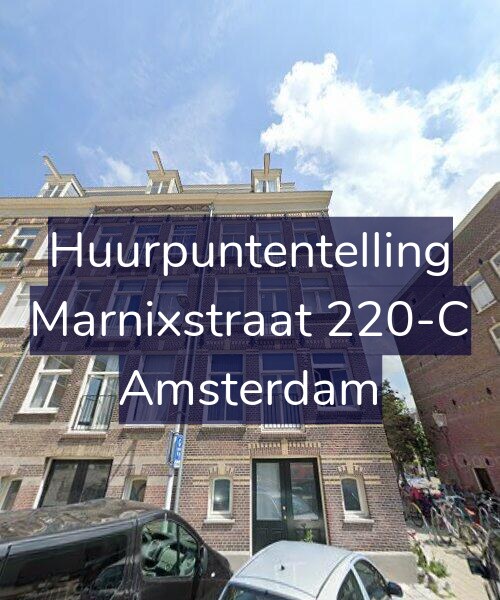 Foto gevel Huurpuntentelling voor Marnixstraat 220-C, Amsterdam
