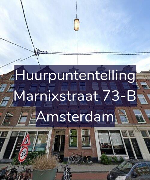 Foto gevel Huurpuntentelling voor Marnixstraat 73-B, Amsterdam