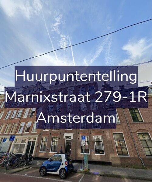 Foto gevel Huurpuntentelling voor Marnixstraat 279-1R, Amsterdam