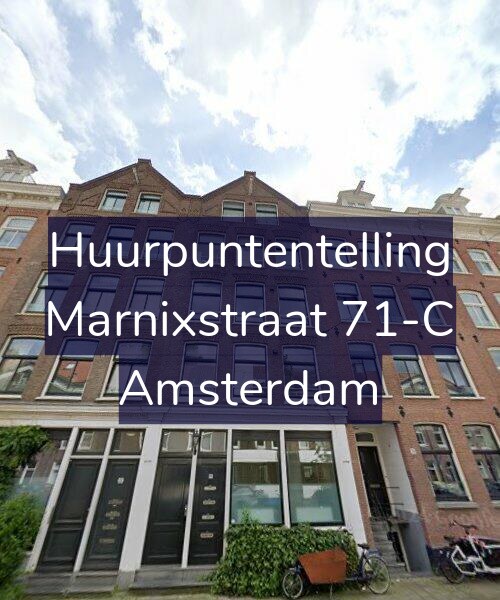 Foto gevel Huurpuntentelling voor Marnixstraat 71-C, Amsterdam