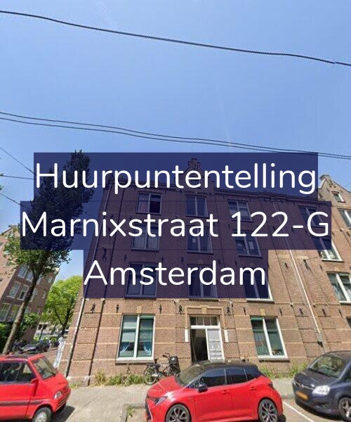 Foto gevel Huurpuntentelling voor Marnixstraat 122-G, Amsterdam