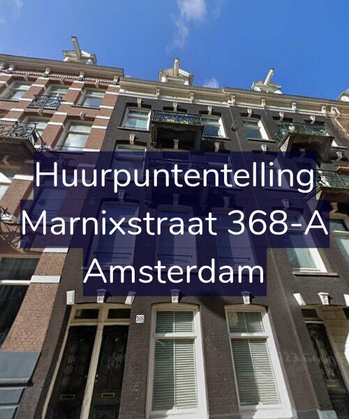 Foto gevel Huurpuntentelling voor Marnixstraat 368-A, Amsterdam
