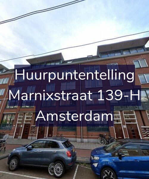 Foto gevel Huurpuntentelling voor Marnixstraat 139-H, Amsterdam