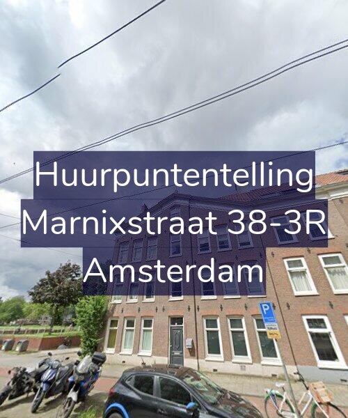 Foto gevel Huurpuntentelling voor Marnixstraat 38-3R, Amsterdam