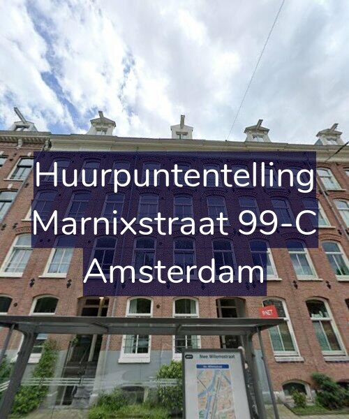 Foto gevel Huurpuntentelling voor Marnixstraat 99-C, Amsterdam